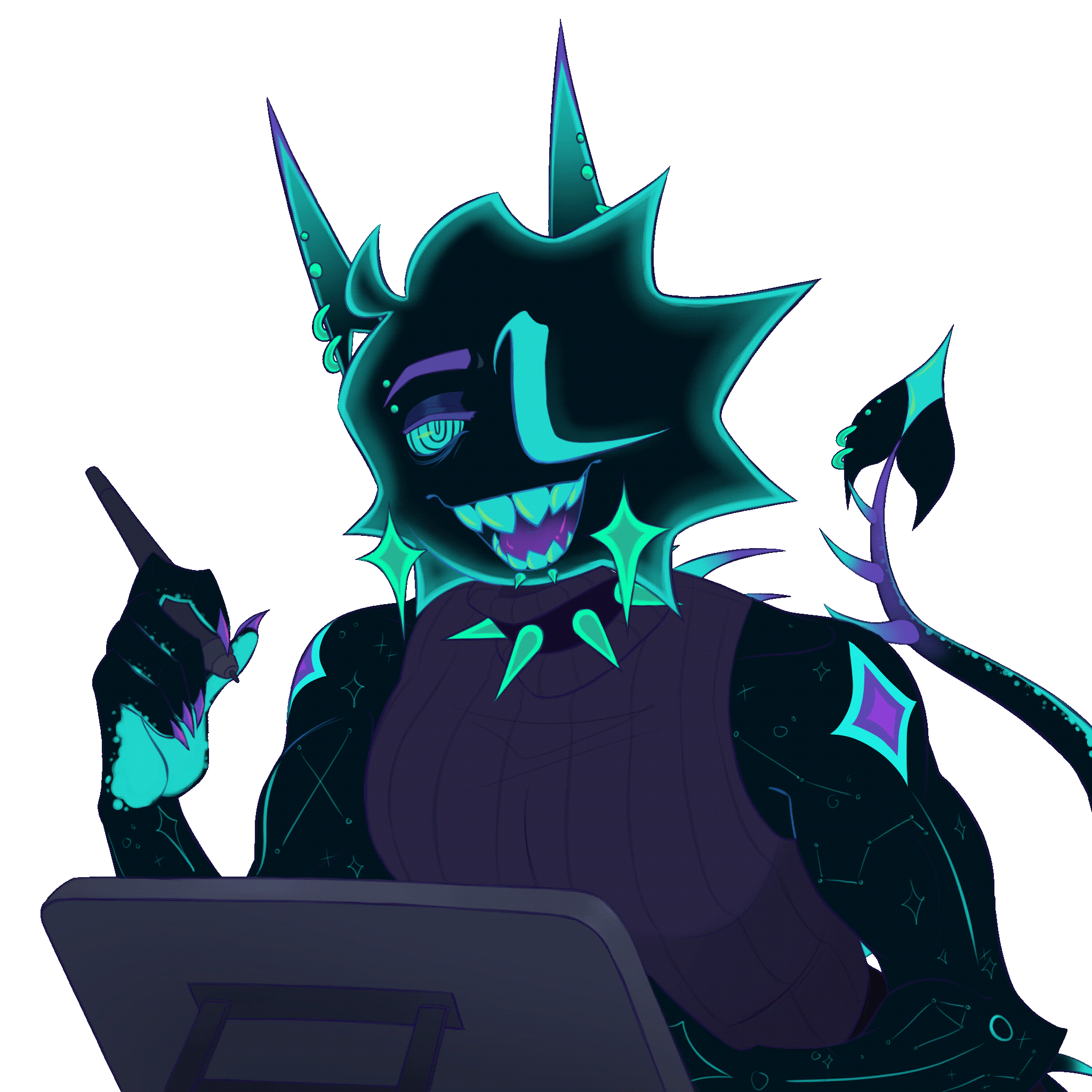 PNGtuber talk anim of sona